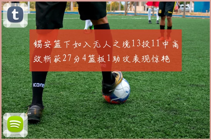 锡安篮下如入无人之境13投11中高效斩获27分4篮板1助攻表现惊艳